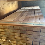 Ca. 81x Angelim Pedra Balken Geschaafd, 50x100mm, lengte 250cm